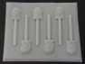 402sp China Girl Face Chocolate or Hard Candy Lollipop Mold